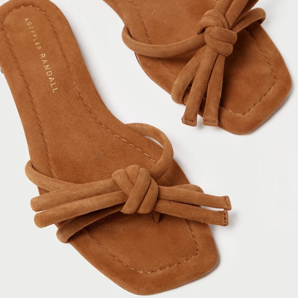 Loeffler Randall — Hadley Cacao Bow Sandal